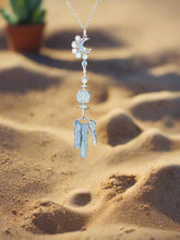 Load image into Gallery viewer, Wire Wrapped Kyanite Jasper Necklace