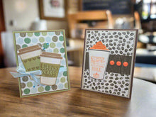 Load image into Gallery viewer, Coffee Shop Note Card Set