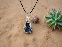 Load image into Gallery viewer, Wire Wrapped Reversible Sodalite Necklace