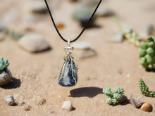 Load image into Gallery viewer, Wire Wrapped Reversible Sodalite Necklace