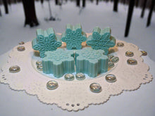 Load image into Gallery viewer, Winter Snowflakes Bath and Body Soap