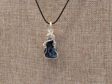 Load image into Gallery viewer, Wire Wrapped Reversible Sodalite Necklace
