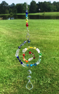 Wire Wrapped Sun Catcher