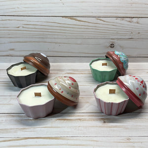 Cupcake Tin Soy Candle